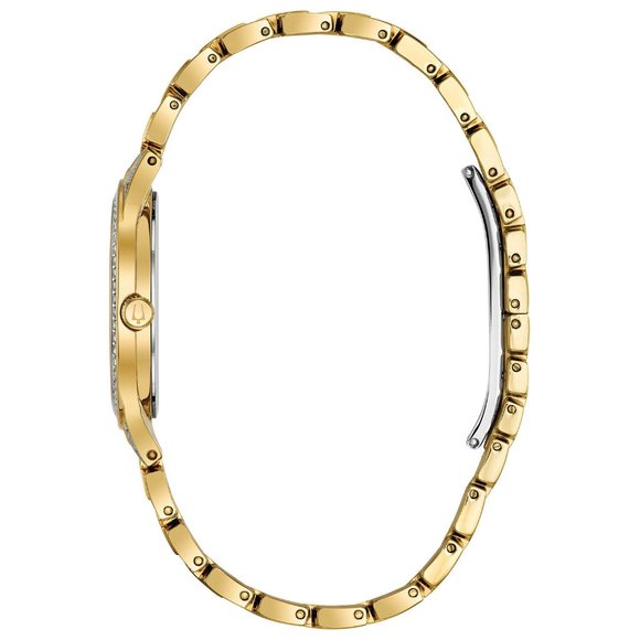 Bulova Diamond Accent Gold Tone 32mm Watch main image 5